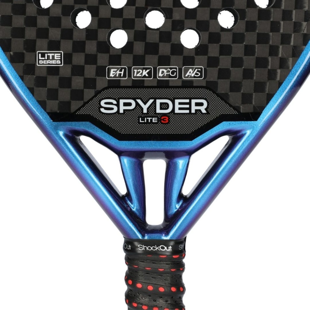 RAQUETTE PADEL SIUX SPYDER REVOLUTION 3 ATK HARD