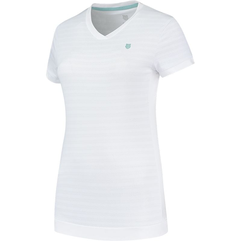 T-SHIRT KSWISS KS TAC HYPERCOURT V-NECK TOP