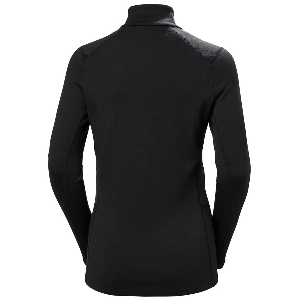 SOUS VETEMENT THERMIQUE HELLY HANSEN W LIFA MERINO 1/2 ZIP