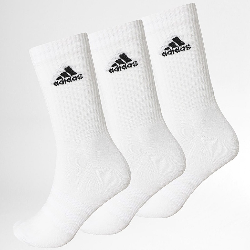 CHAUSSETTE ADIDAS CUSHIONED CREW SOCKS 3 PAIRS