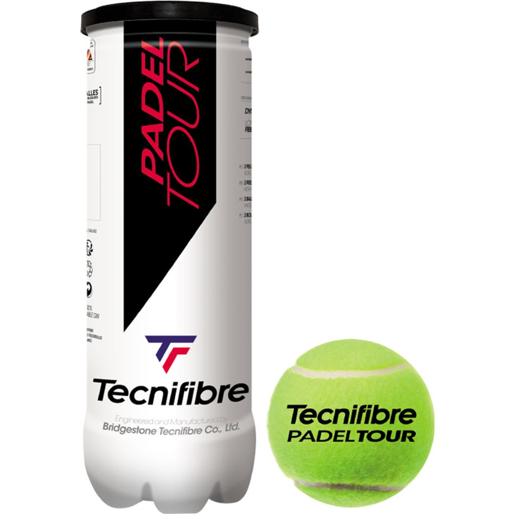 BALLES TECNIFIBRE PADEL TOUR