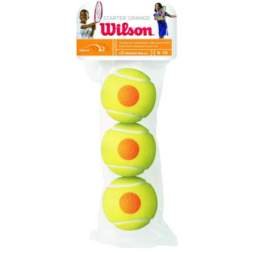 BALLE WILSON STARTER ORANGE X3