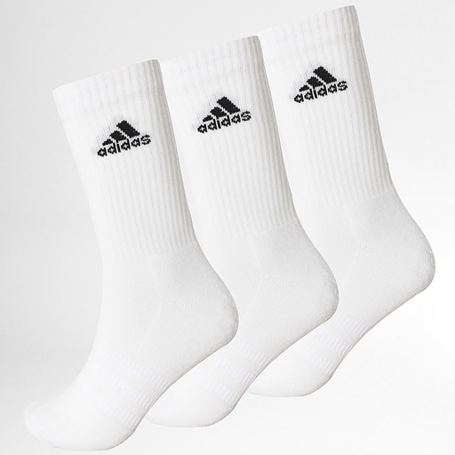 CHAUSSETTE ADIDAS CUSHIONED CREW SOCKS 3 PAIRS